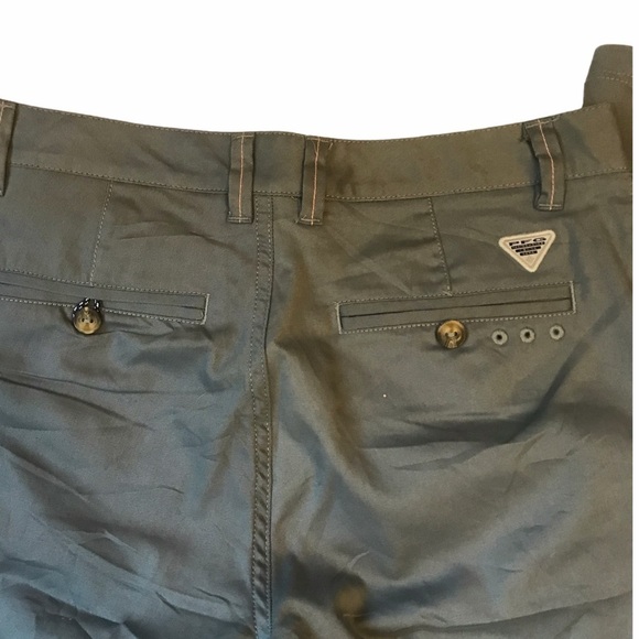 Columbia Women's Size 8 Grey PFG Performance Fishing Gear Activewear Pan… - Picture 7 of 10